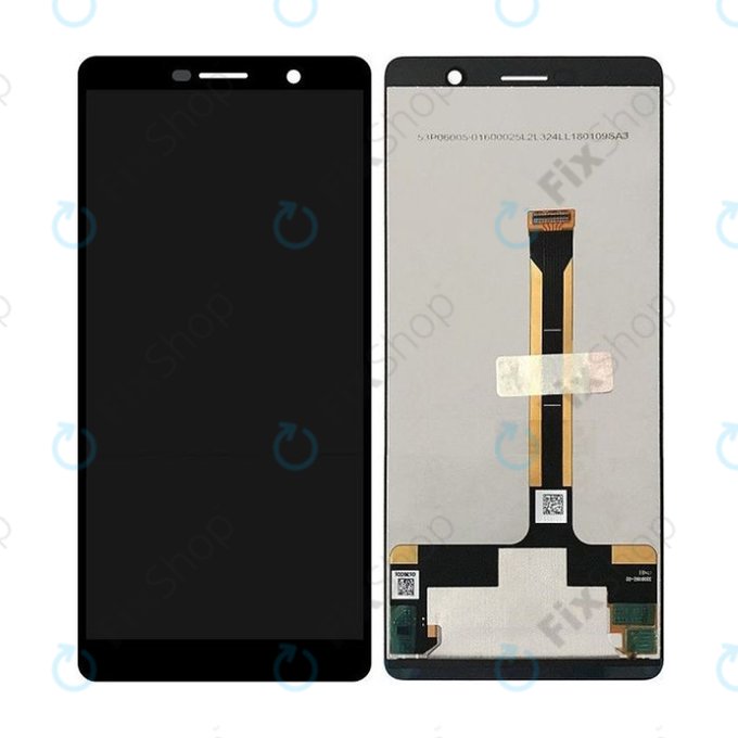 Nokia 7 Plus - Écran LCD + Écran tactile (Noir)
