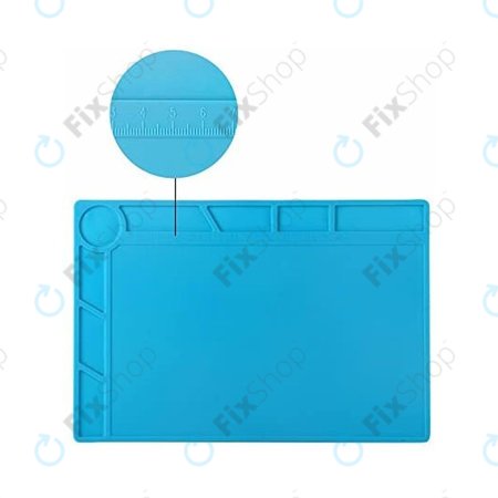 ESD Coussinet en silicone antistatique résistant à la chaleur - 34 x 23 cm