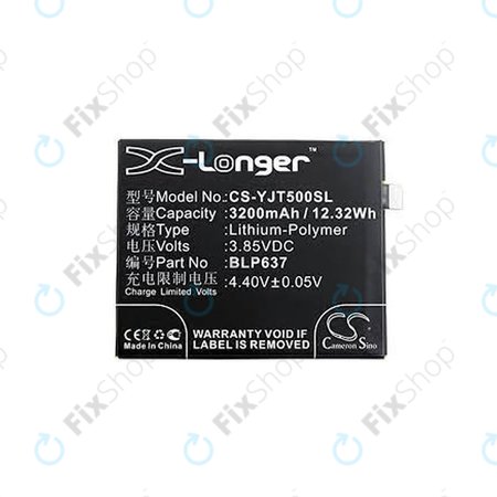 OnePlus 5, 5T - Batterie BLP637 3200mAh HQ