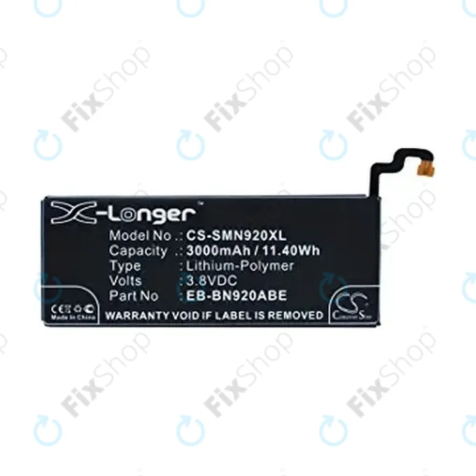 Samsung Galaxy Note 5 N920F - Batterie EB-BN920ABE 3000mAh HQ