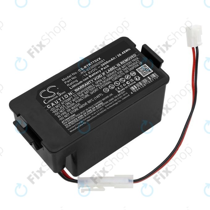Rowenta RR7774, RR7755, Tefal RG7765 - Batterie RS-2230002091 Li-Ion 14.8V 2600mAh HQ