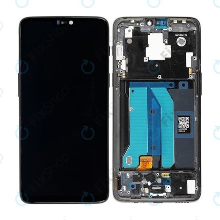 OnePlus 6 - Écran LCD + Écran tactile + Cadre (Noir minuit) TFT