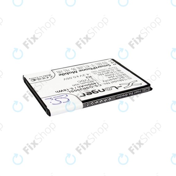 Batterie pour Gigabyte Gsmart Roma, R2, Li-ion, 3.7V, 1400mAh, HQ