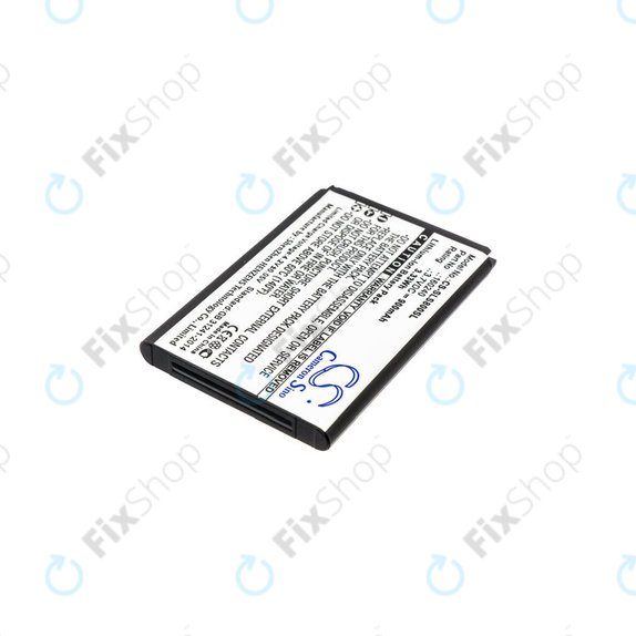 Batterie pour Steelseries 61298rx, Siberia 840, 900mAh, Li-Ion, 3.7V, 160240, HQ