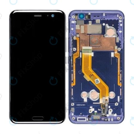 HTC U11 - Écran LCD + Écran tactile + Cadre (Bleu) TFT