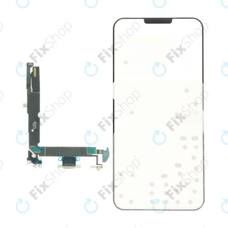 Connecteur de charge + Câble flexible pour iPhone 16 Plus | White | 923-11093 | Genuine Apple