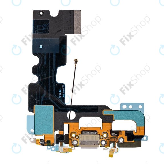 Apple iPhone 7 - Connecteur de charge + Câble flexible (Space Gray)