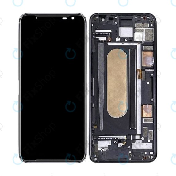 Asus ROG Phone 3 ZS661KS - Écran LCD + Écran tactile + Cadre (Black Glare) OLED