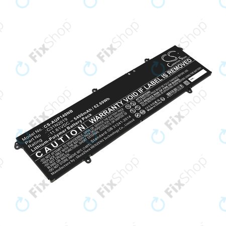 Batterie pour Asus VivoBook Pro 14, 14X, 15 OLED, 5400mAh, Li-Pol, 11.61V, C31N2019, HQ