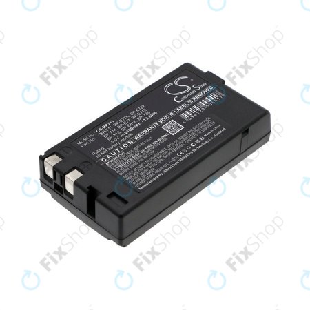 Batterie pour Canon E06, Canon E07, 2100mAh, Ni-MH, 6V, BP-711, HQ