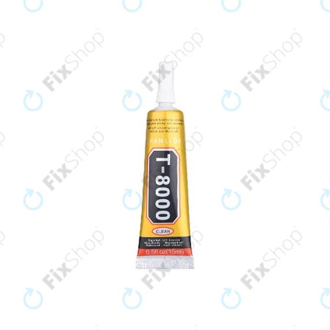 Adhésif T-8000 - 15ml (Transparent)