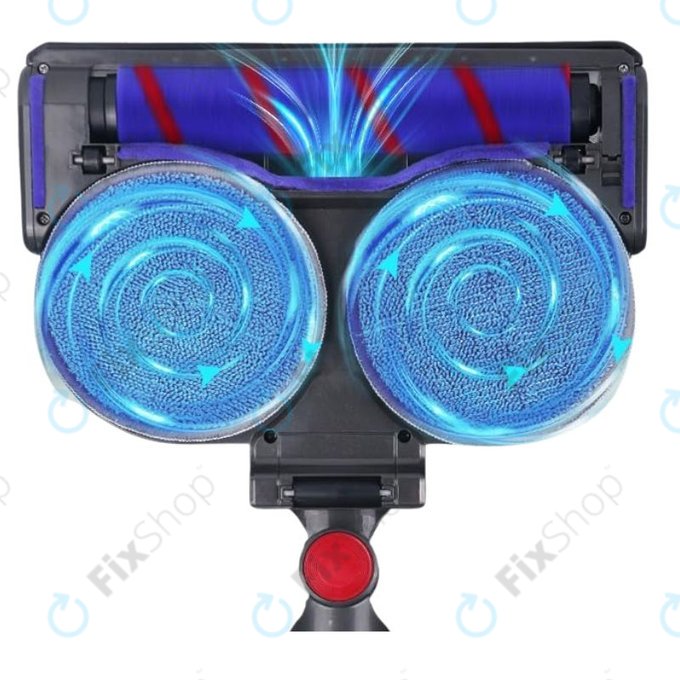 Dyson V-series - Tête de serpillière électrique (nettoyage humide et sec)