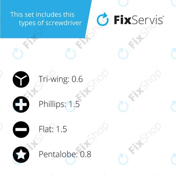 FixPremium - Boîte à outils simple pour l'assemblage de téléphones portables 9 en 1
