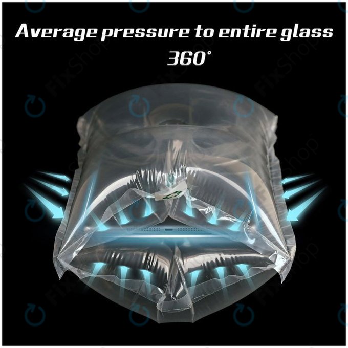 2UUL - Presse à air pour réparation de vitre de tablette (40 sachets)