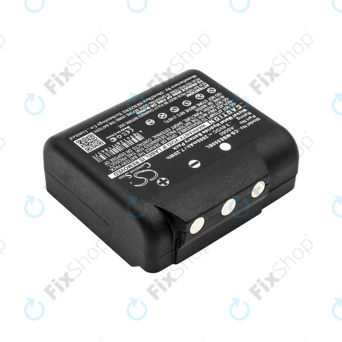 Batterie pour Imet BE5500, 2000mAh, Ni-MH, 3.6V, AS060, HQ