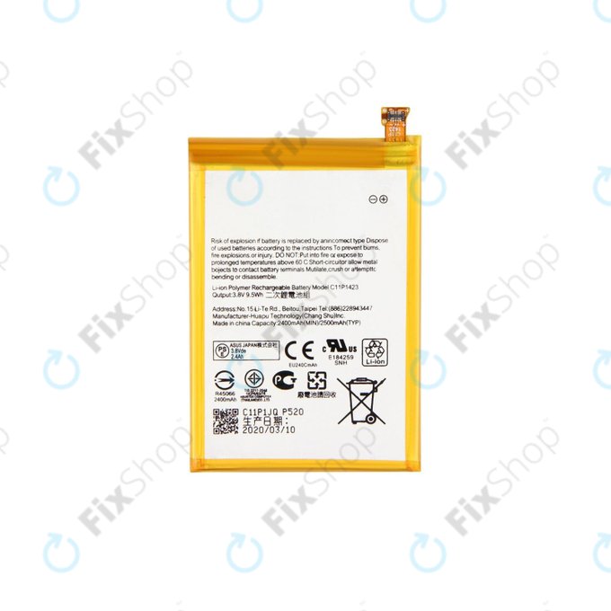 Asus ZenFone 2 ZE500CL - Batterie C11P1423 2400mAh