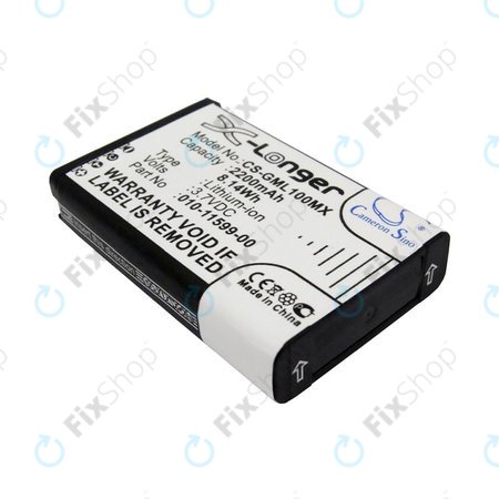 Batterie pour Garmin E1, E2, Garmin Virb Elite, 2200mAh, Li-Ion, 3.7V, 010-11599-00, HQ