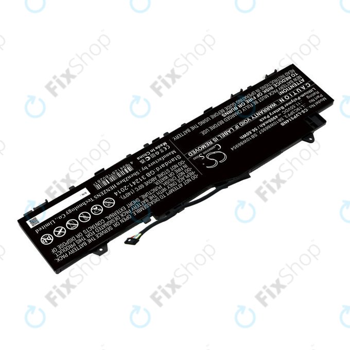 Batterie pour Lenovo Ideapad 5 14, Xiaoxin Air 14 2020, 4900mAh, Li-Pol, 11.55V, 5B10W86957, HQ