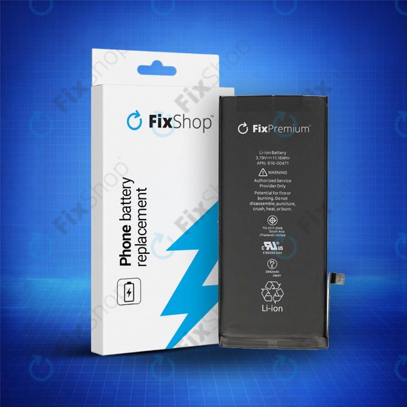 Batterie pour iPhone XR, 2942mAh, FixPremium