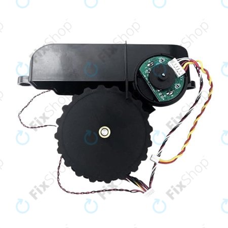 Xiaomi Mi Robot Vacuum Mop Pro (P), Viomi V2 Pro, V3 - Roue avec moteur (gauche) (Noir)