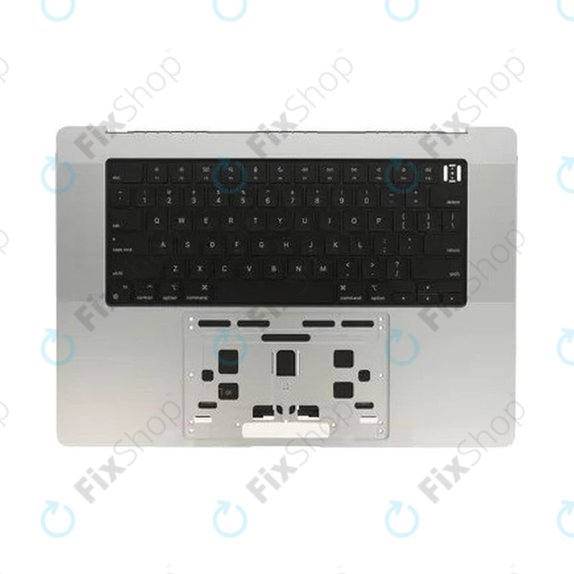 Cadre supérieur clavier pour MacBook Pro 16" A2780 (2023), avec clavier US et batterie, Silver, 661-32190, Genuine Apple