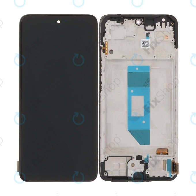 Écran OLED pour Xiaomi Redmi Note 14 4G, Black, tactile avec cadre