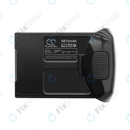 Batterie pour DJI Phantom 4 Pro, 5870mAh, Li-Pol, 15.2V, CP.PT.00000033.01, HQ