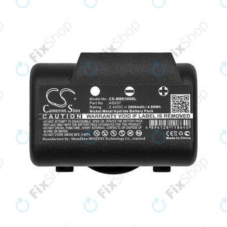Batterie pour Imet BE5000, 2000mAh, Ni-MH, 2.4V, AS037, HQ