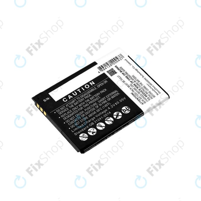 Batterie pour Nokia 2660 Flip 4G, 1150mAh, Li-Ion, 3.7V, BL-L4E, HQ