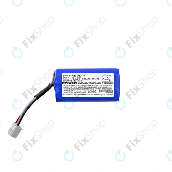 Severin Chill RB7022, RB7025, RB-7025, RB7720 - Batterie 4404048 LiFePO4 12.8V 1400mAh HQ