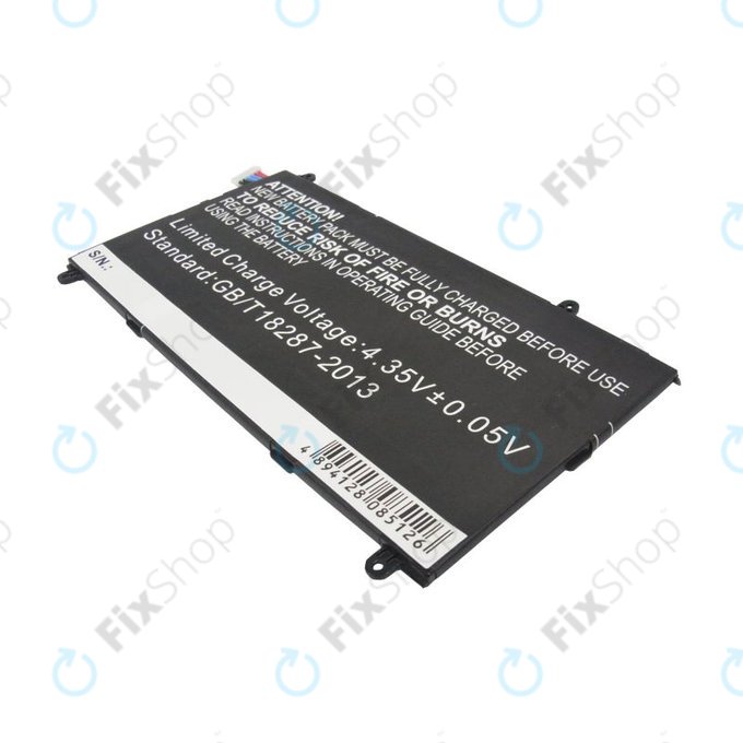 Batterie pour Samsung Galaxy Tab Pro 8.4, 4800mAh, Li-Pol, 3.8V, T4800E, HQ