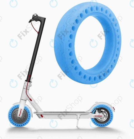 Xiaomi Mi Electric Scooter 1S, 2 M365, Essential, Pro, Pro 2 - Pneu sans chambre a air durable (Type 1) (Blue)