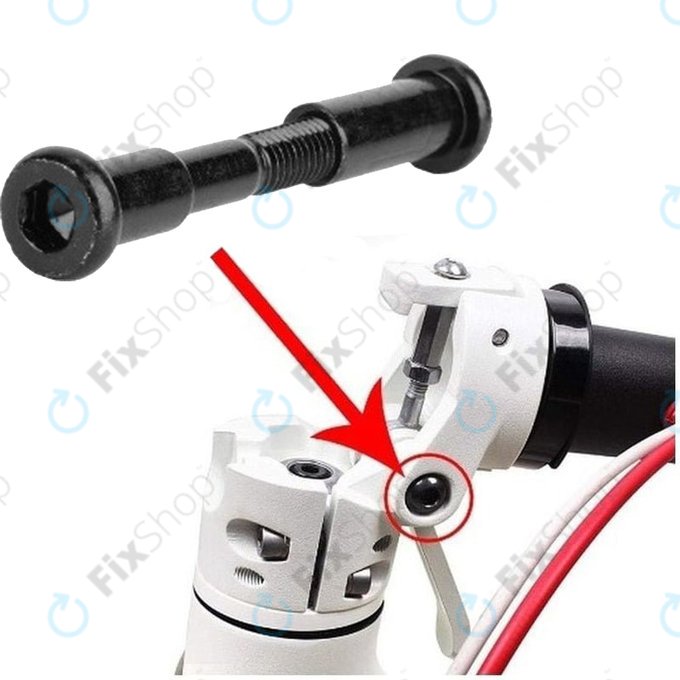 Xiaomi Mi Electric Scooter 1S, 2 M365, Essential, Pro, Pro 2 - Vis du mécanisme de pliage