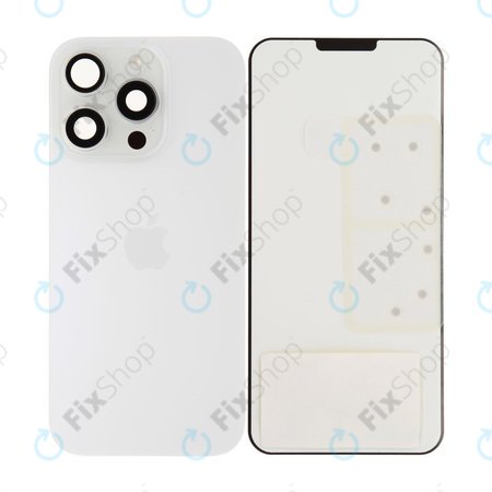 Verre du boîtier arrière pour iPhone 16 Pro | White Titanium | 661-42723 | Genuine Apple