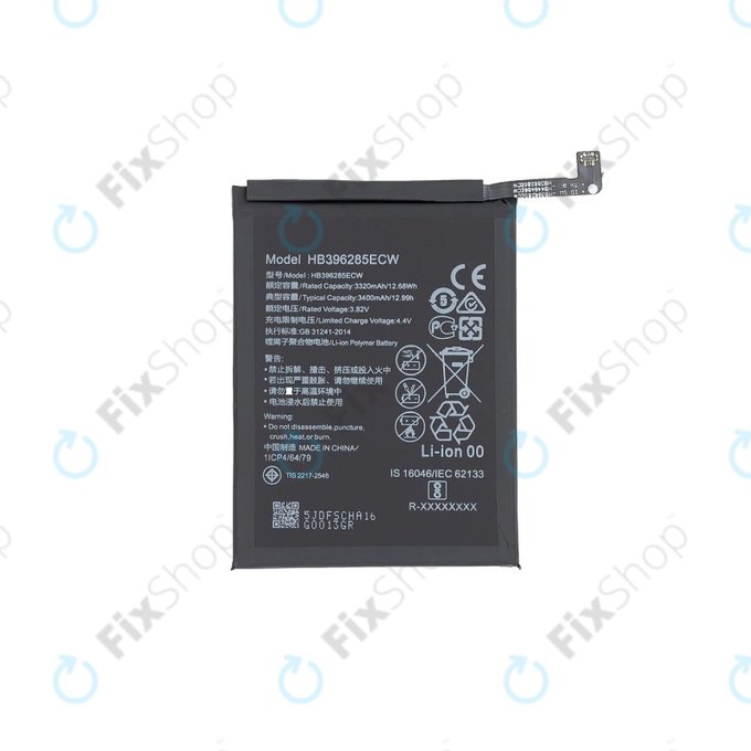 Huawei Honor 10 Lite (HRY-LX1), Huawei P Smart (2019), Huawei Y9 (2019) - Batterie HB396286ECW 3400mAh