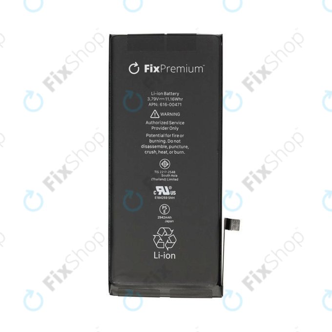 Apple iPhone XR - Batterie 2942mAh FixPremium (10 Pack)
