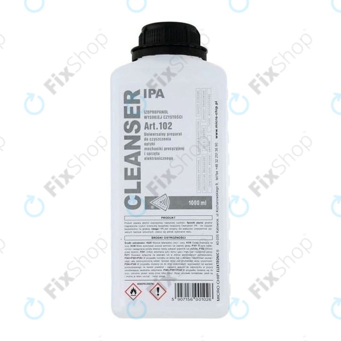 Cleanser IPA - 100% Alcool Isopropylique (1000ml)