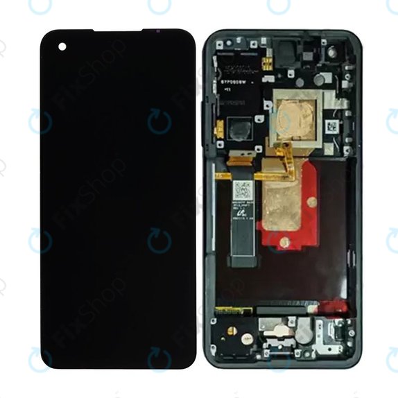 Asus Zenfone 10 - Écran LCD + Ecran Tactile + Cadre (Midnight Black) OLED