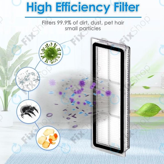 Filtre HEPA, 2 pièces pour Xiaomi Dreame L10s Pro Gen2, D10s Plus Gen2, L10s Ultra