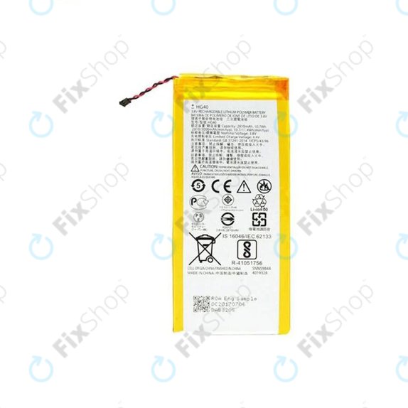 Motorola Moto G5 Plus - Batterie HG40 3000mAh