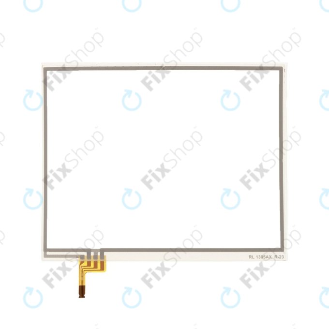 Vitre tactile inférieure avec adhésif pour Nintendo DSi XL et Nintendo DSi LL