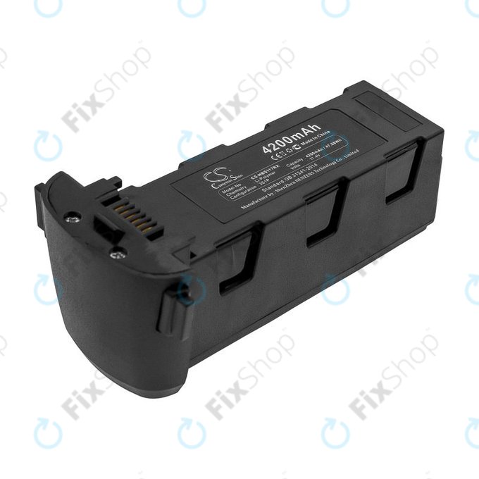 Batterie pour Hubsan Zino H117s, Zino Pro, 4200mAh, Li-Pol, 11.4V, HQ