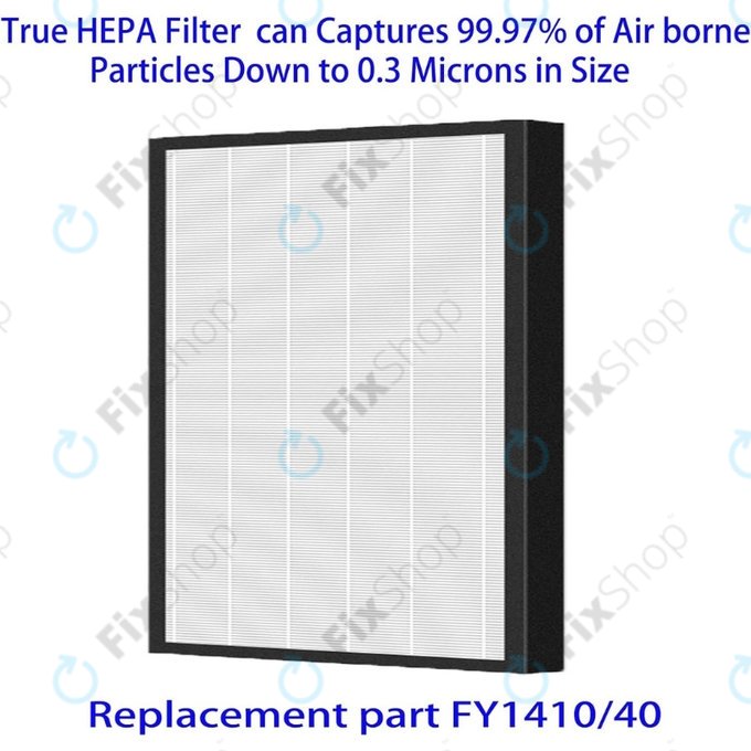 Philips 1000-series, 1000i-series, AC1214, AC1215, AC1217 - Ensemble de filtres (HEPA + Charbon actif)