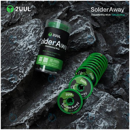 Tresse à dessouder, Solder Vampire, 2UUL DW11, 10 rouleaux/boîte