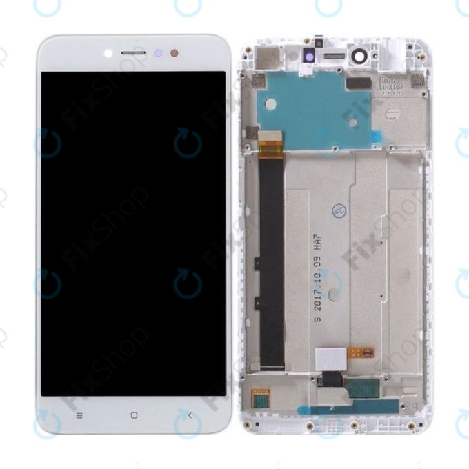 Xiaomi Redmi Note 5A 32 Go, 64 Go - Écran LCD + Écran tactile + Cadre (Blanc)