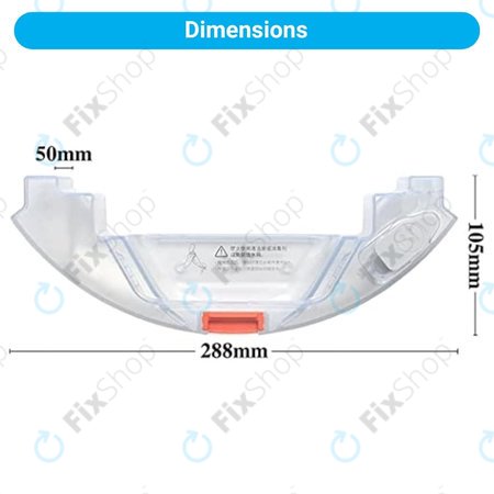 Xiaomi Roborock S5 Max, S6 MaxV, T7, T7 Pro - Réservoir d'eau