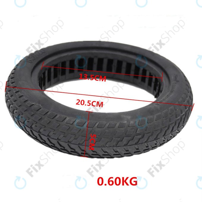 Xiaomi Mi Electric Scooter 1S, 2 M365, Essential, Pro, Pro 2 - Pneu tubeless solide et durable (Black)