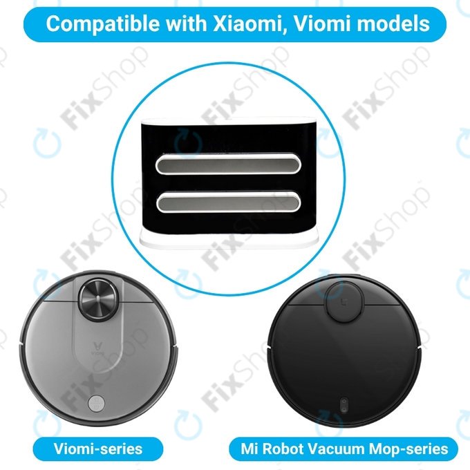 Xiaomi Viomi V2, V2 Pro, V3, SE, Mi Robot Vacuum Mop-series - Station de chargement (Blanc)