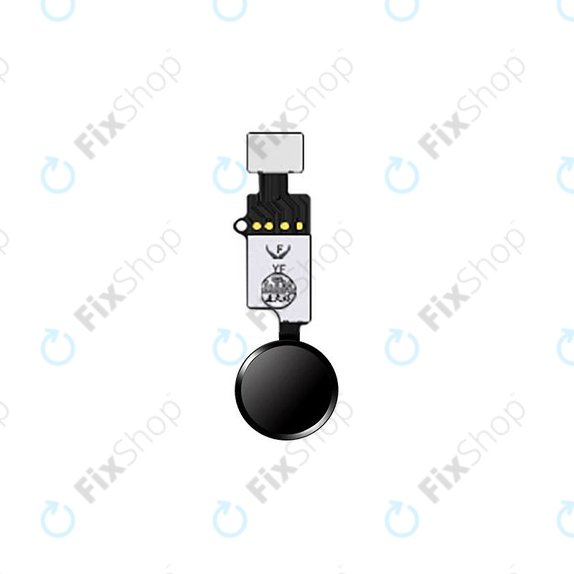 Apple iPhone 7, 7 Plus, 8, 8 Plus, SE (2020), SE (2022) - Bouton Home YF (Gris sidéral, Noir)