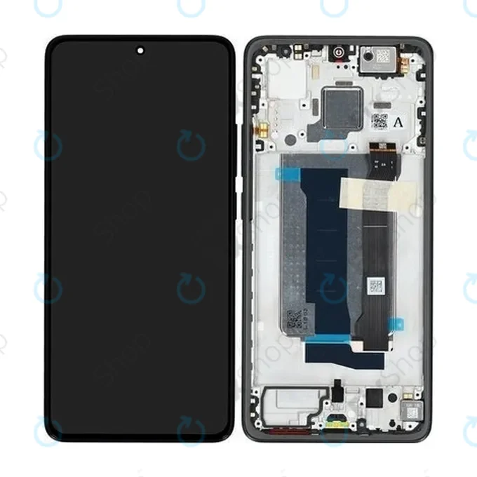 Xiaomi Poco X7 Pro 2412DPC0AG - Écran LCD + Écran tactile + Cadre (Black) OLED